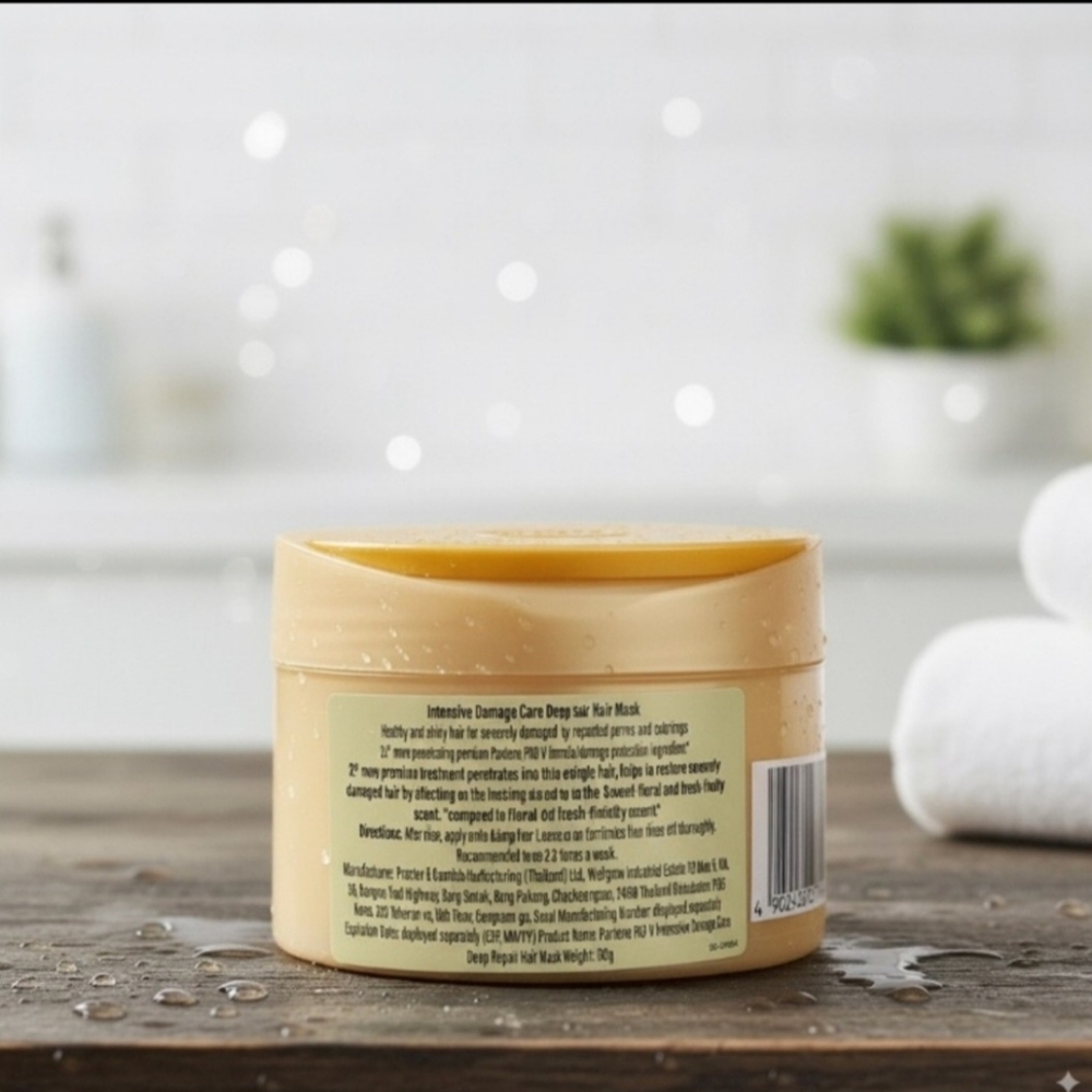 3 Pantene Pro-V Intensive Damage Care Hair Masks - Picture 3 of 4